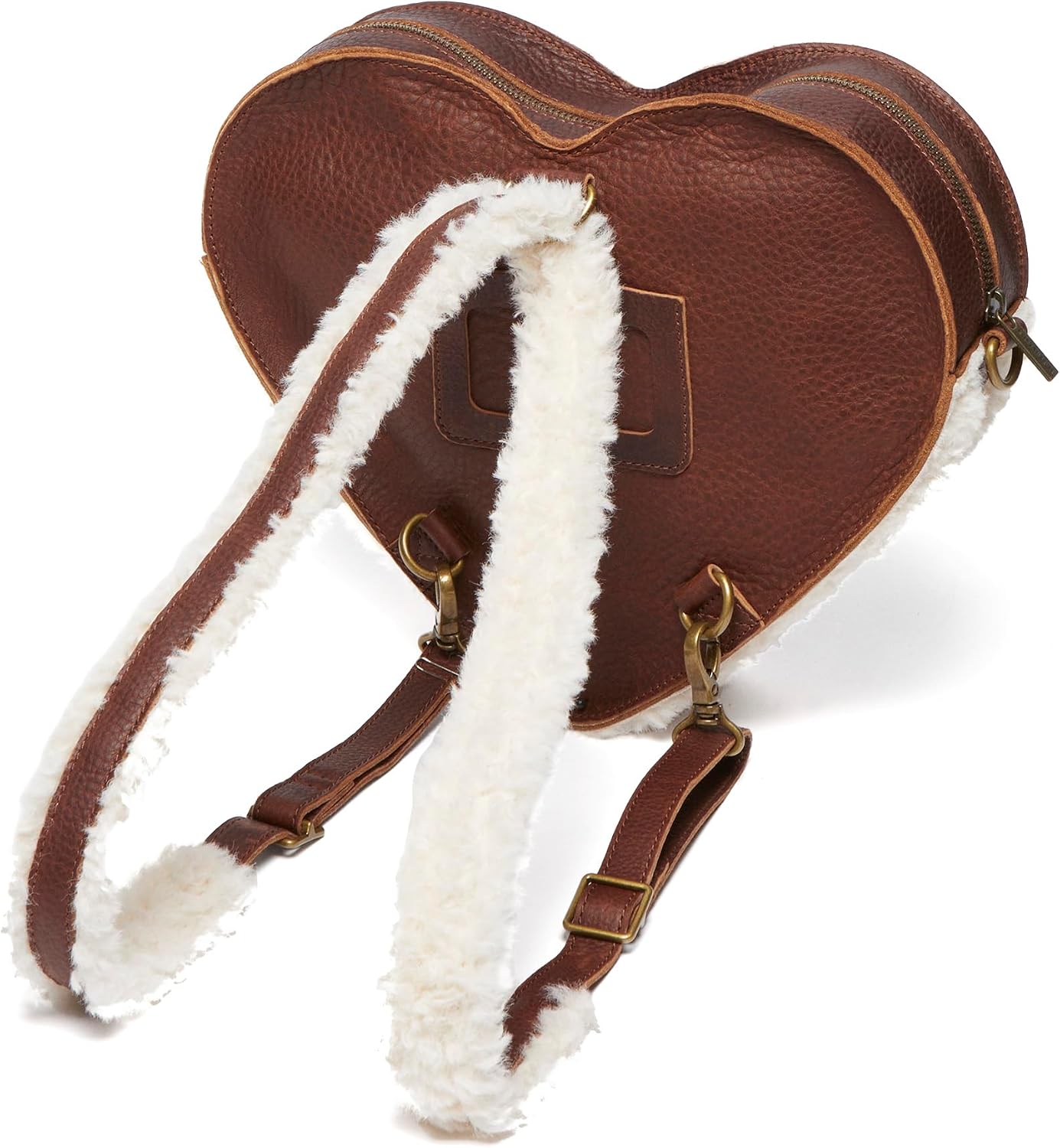 Dr. Martens Transparent Heart Shaped Backpack Cashew Ambassador+natural Deluxe Borg