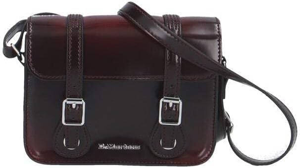Dr. Martens Satchel Bag Cherry Red Oxford Rub Off