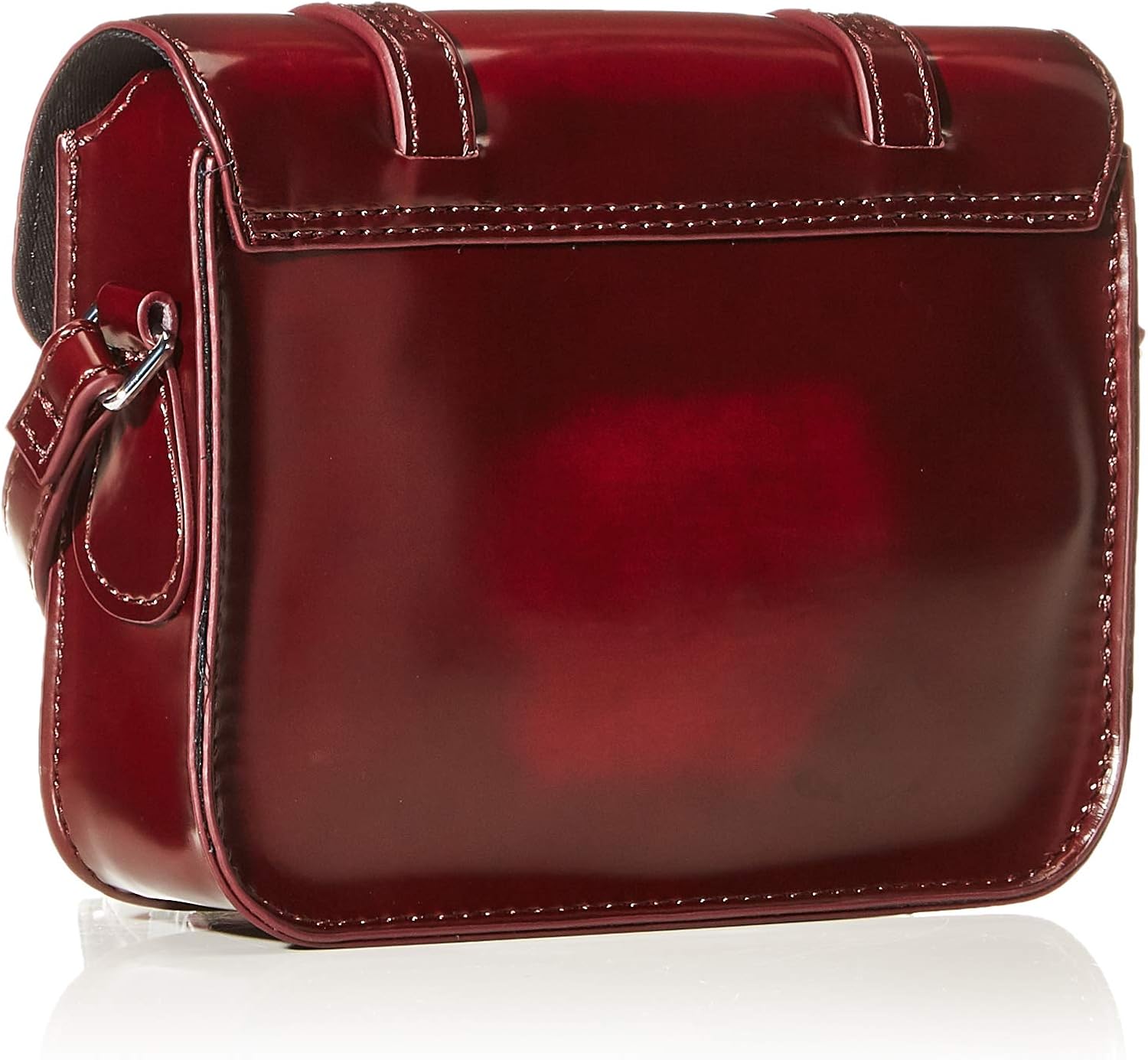 Dr. Martens Satchel Bag Cherry Red Oxford Rub Off
