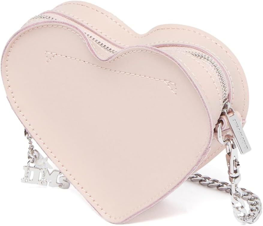 Dr. Martens Transparent Heart Shaped Backpack Powder Pink+black Kiev
