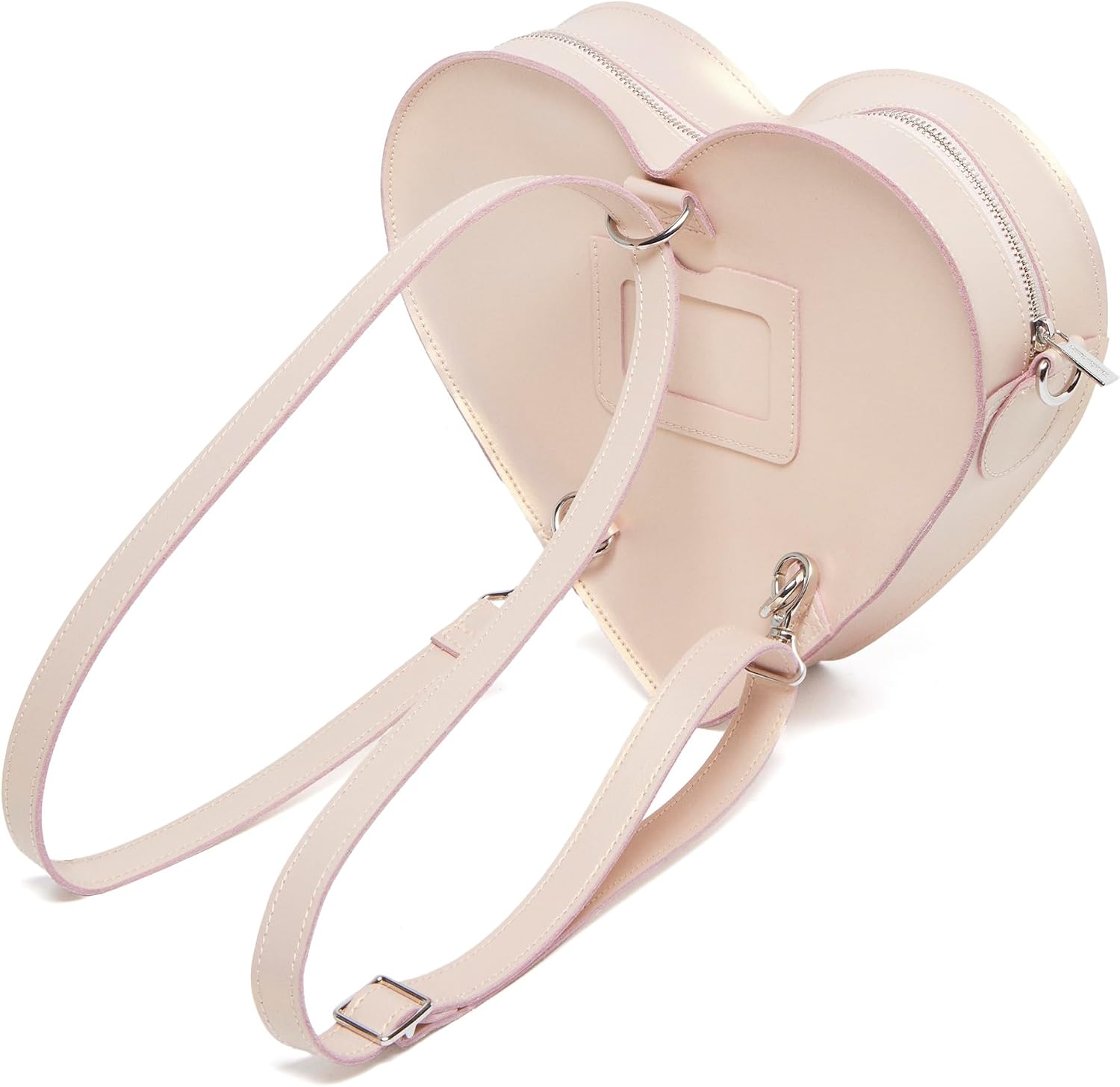 Dr. Martens Transparent Heart Shaped Backpack Powder Pink+gold Shift