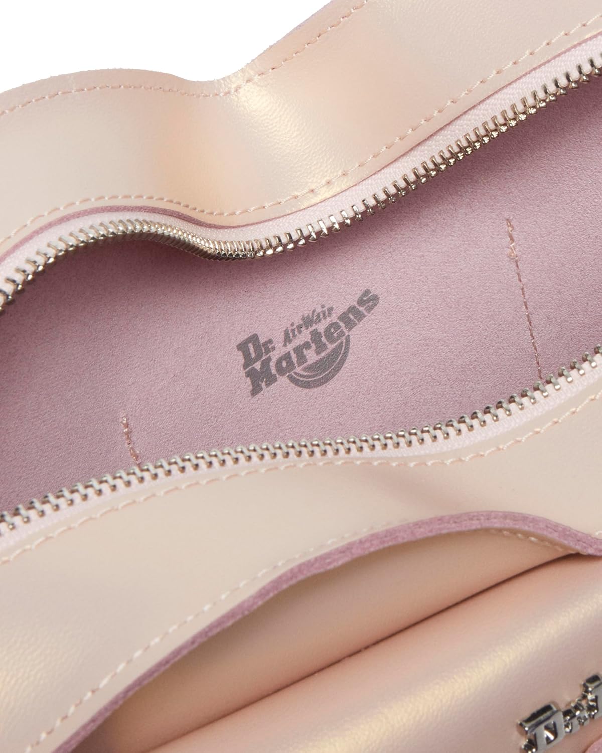Dr. Martens Transparent Heart Shaped Backpack Powder Pink+gold Shift
