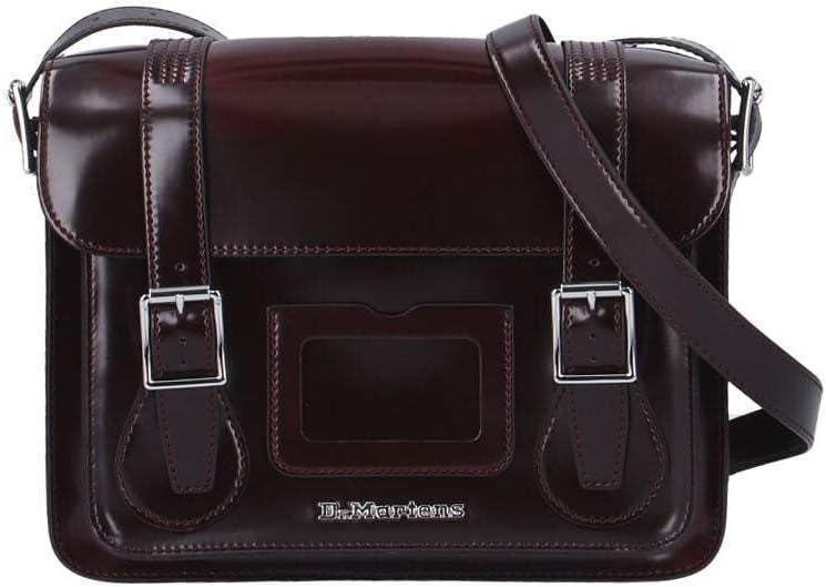 Dr. Martens Women's Satchel Cherry Red Oxford Rub Off