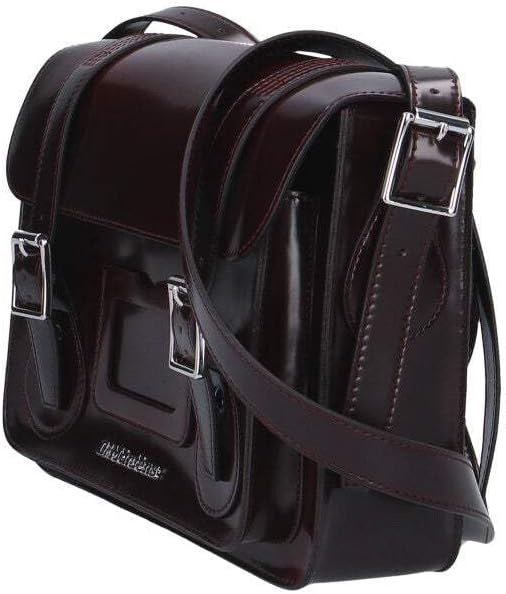 Dr. Martens Women's Satchel Cherry Red Oxford Rub Off