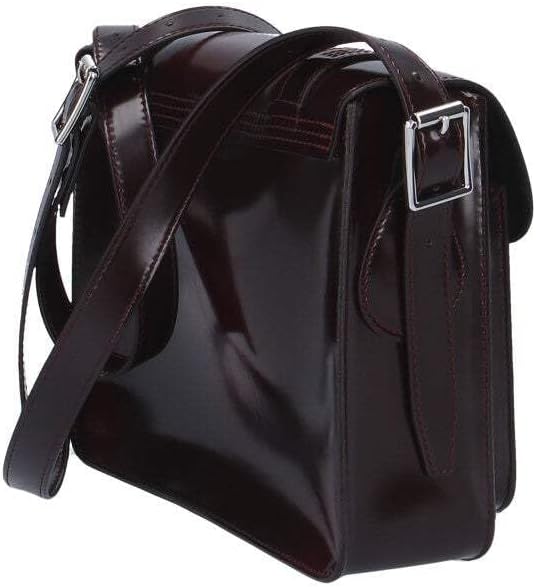 Dr. Martens Women's Satchel Cherry Red Oxford Rub Off