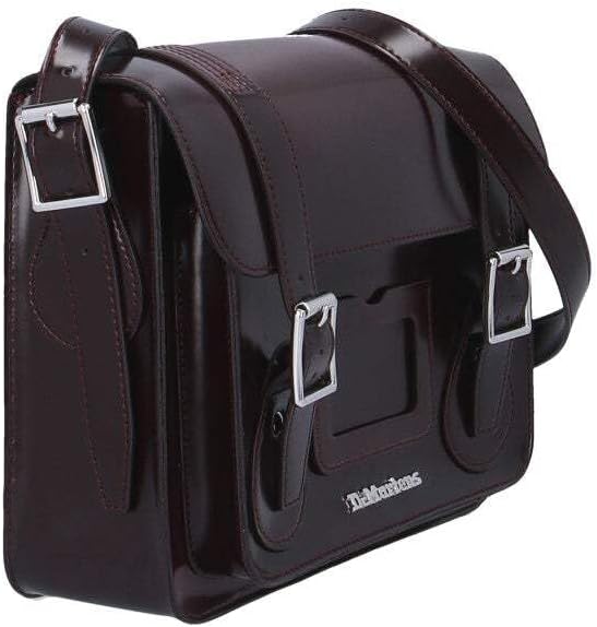 Dr. Martens Women's Satchel Cherry Red Oxford Rub Off