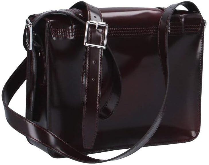 Dr. Martens Women's Satchel Cherry Red Oxford Rub Off