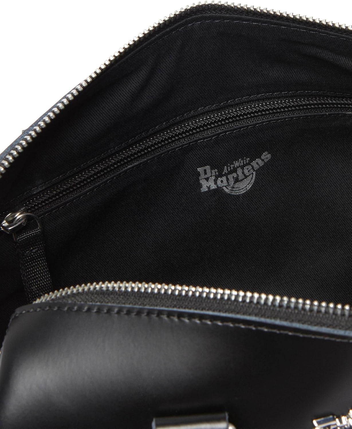 Dr. Martens Unisex Large Top Handle Bag Black Kiev+black Smooth
