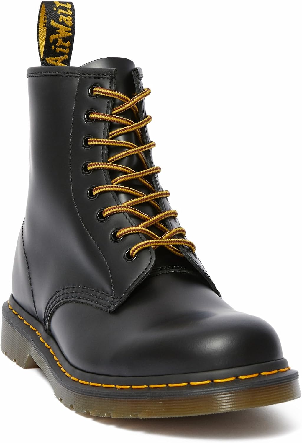 Dr. Martens 140cm Round Polyester 8-10 Eye Shoe Laces BrownYellow