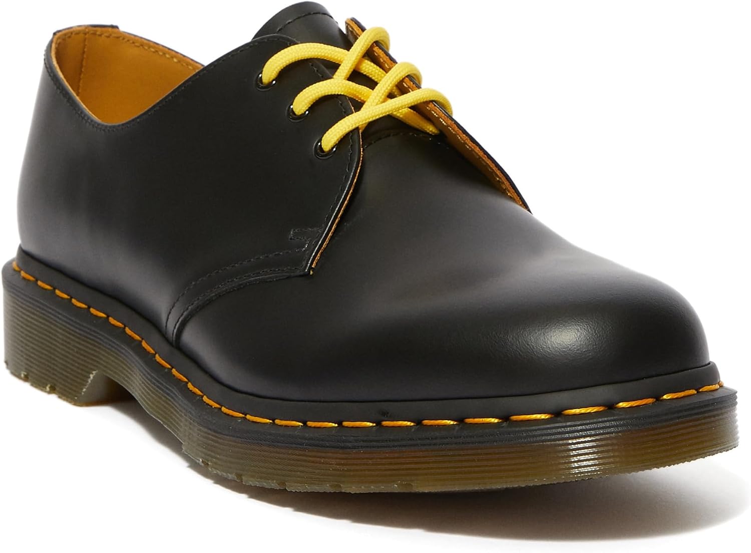Dr. Martens Round 3, Yellow, 3 EYE LACE M US