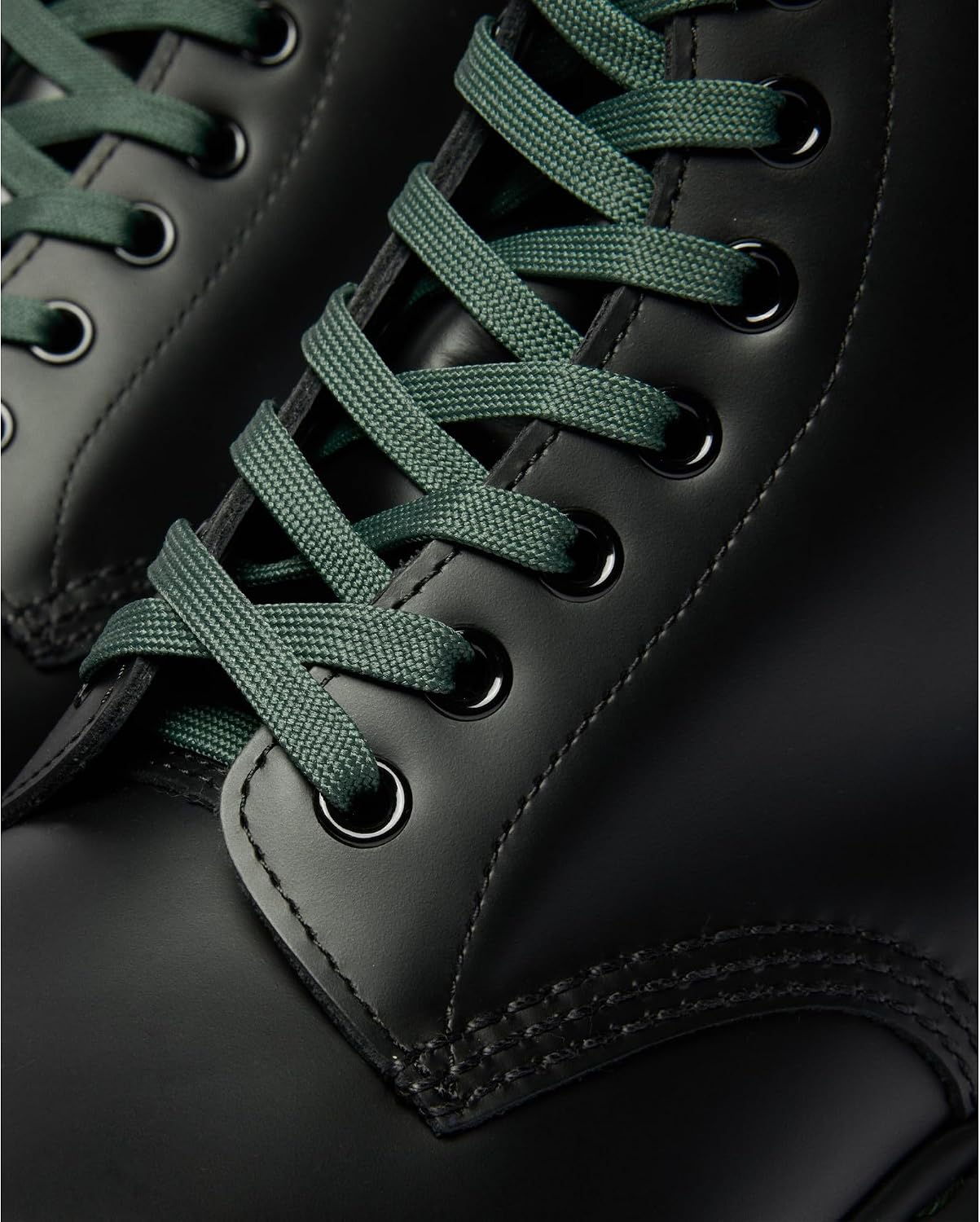 Dr. Martens 140cm Round Polyester 8-10 Eye Shoe Laces Black