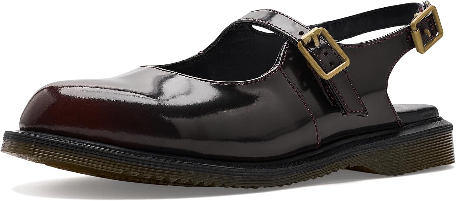 Dr. Martens Womens Madaline Cherry Red