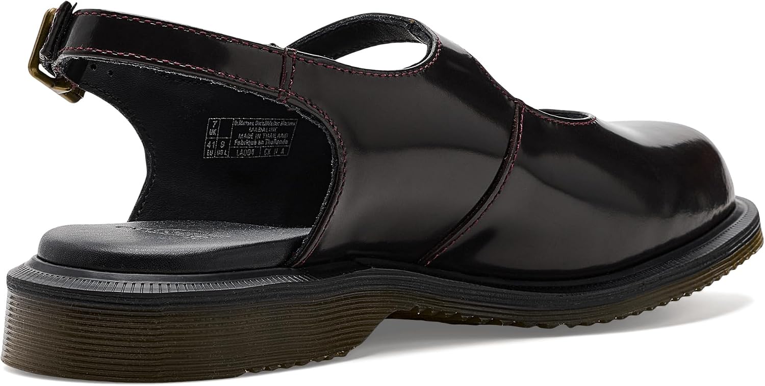 Dr. Martens Womens Madaline Cherry Red