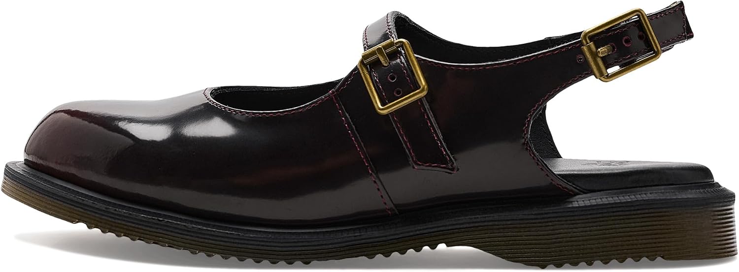 Dr. Martens Womens Madaline Cherry Red