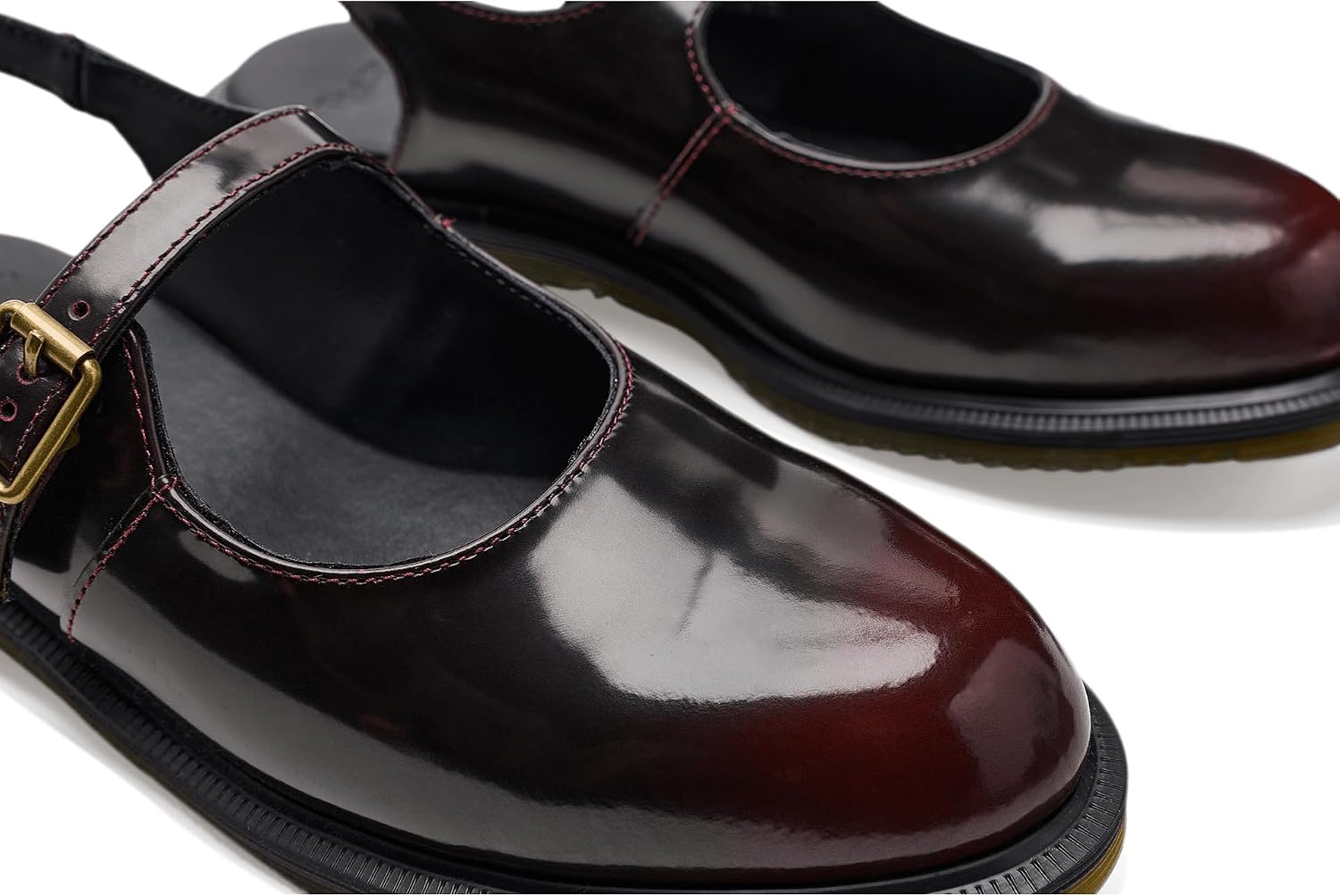 Dr. Martens Womens Madaline Cherry Red