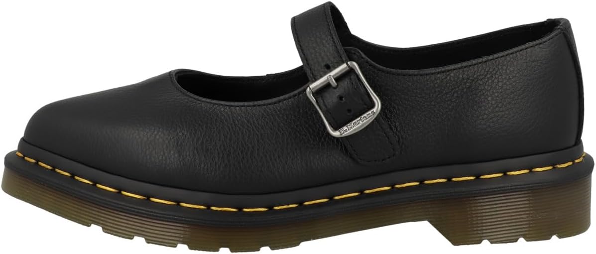 Dr. Martens, Women's, Elphie MJ, Black, 8, Medium
