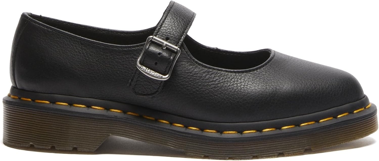 Dr. Martens, Women's, Elphie MJ, Black, 8, Medium