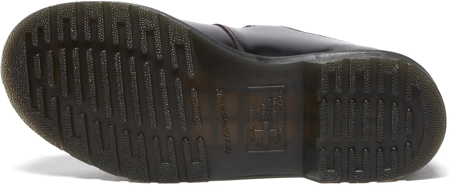 Dr. Martens Women's 8065 Mary Jane Leather Flat Shoe Cherry Red