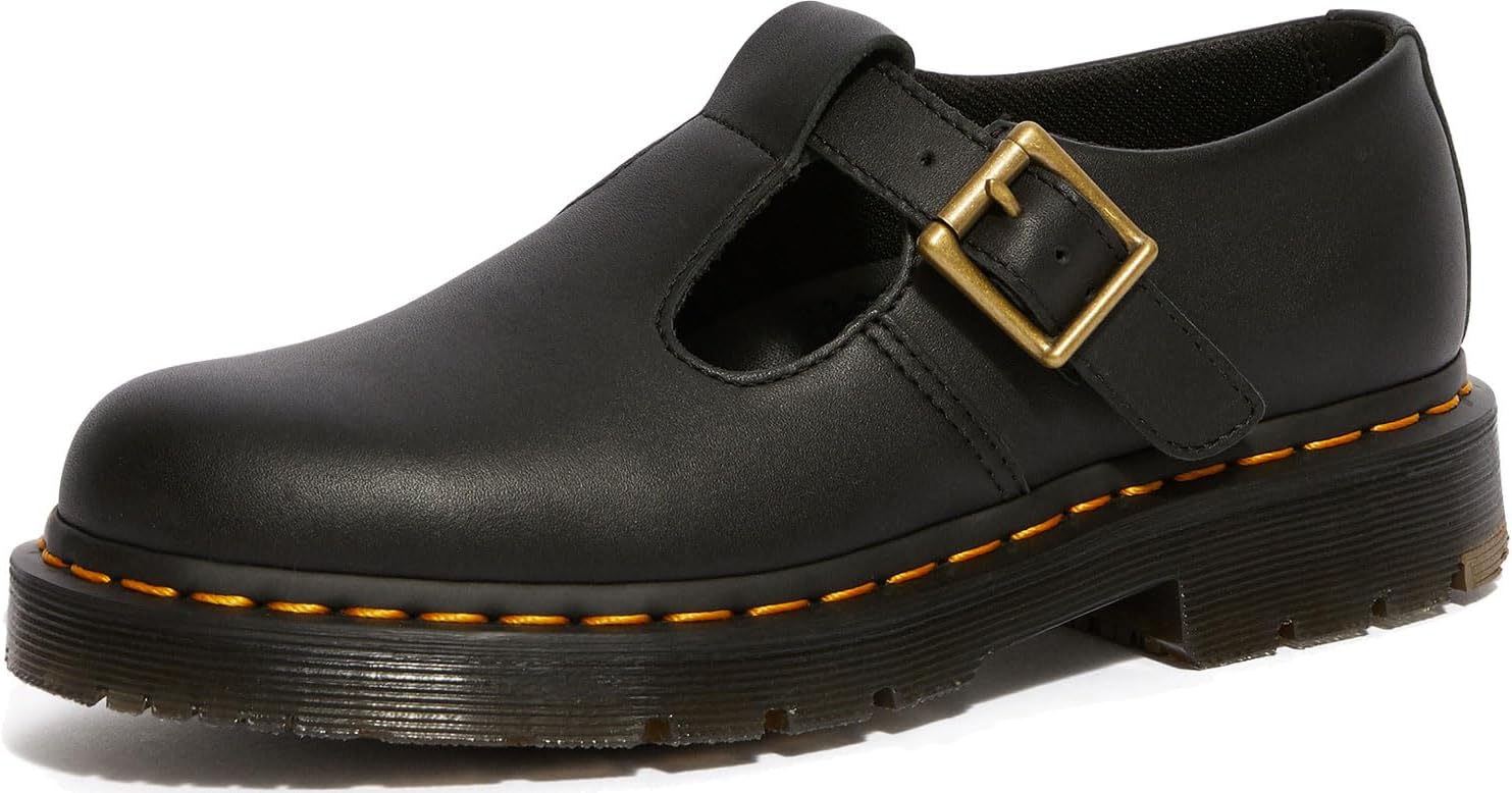 Dr. Martens Polley Slip-Resistant Mary-Jane Black Industrial