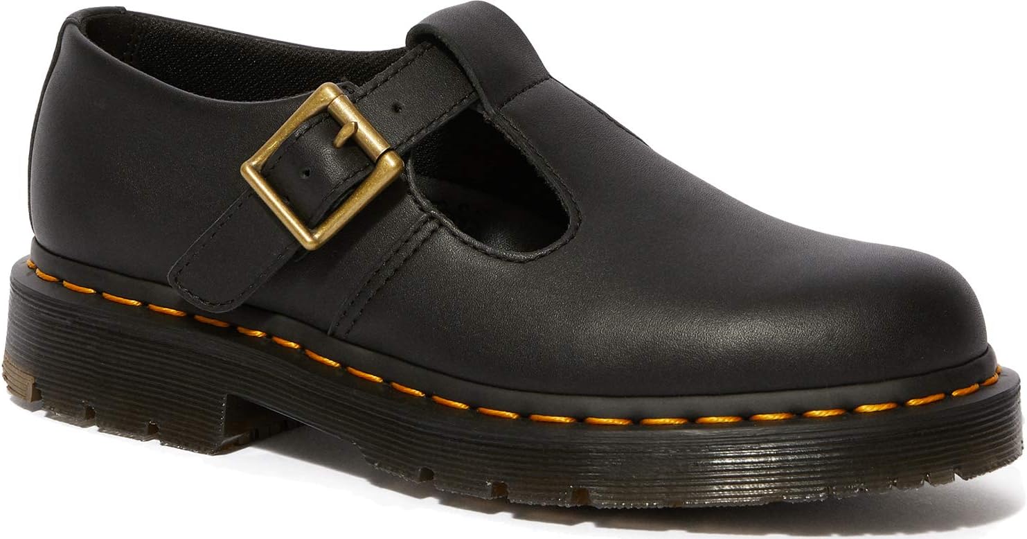 Dr. Martens Polley Slip-Resistant Mary-Jane Black Industrial